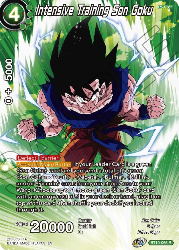 Intensive Training Son Goku BT10-066