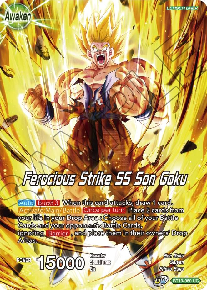 Son Goku // Ferocious Strike SS Son Goku BT10-060
