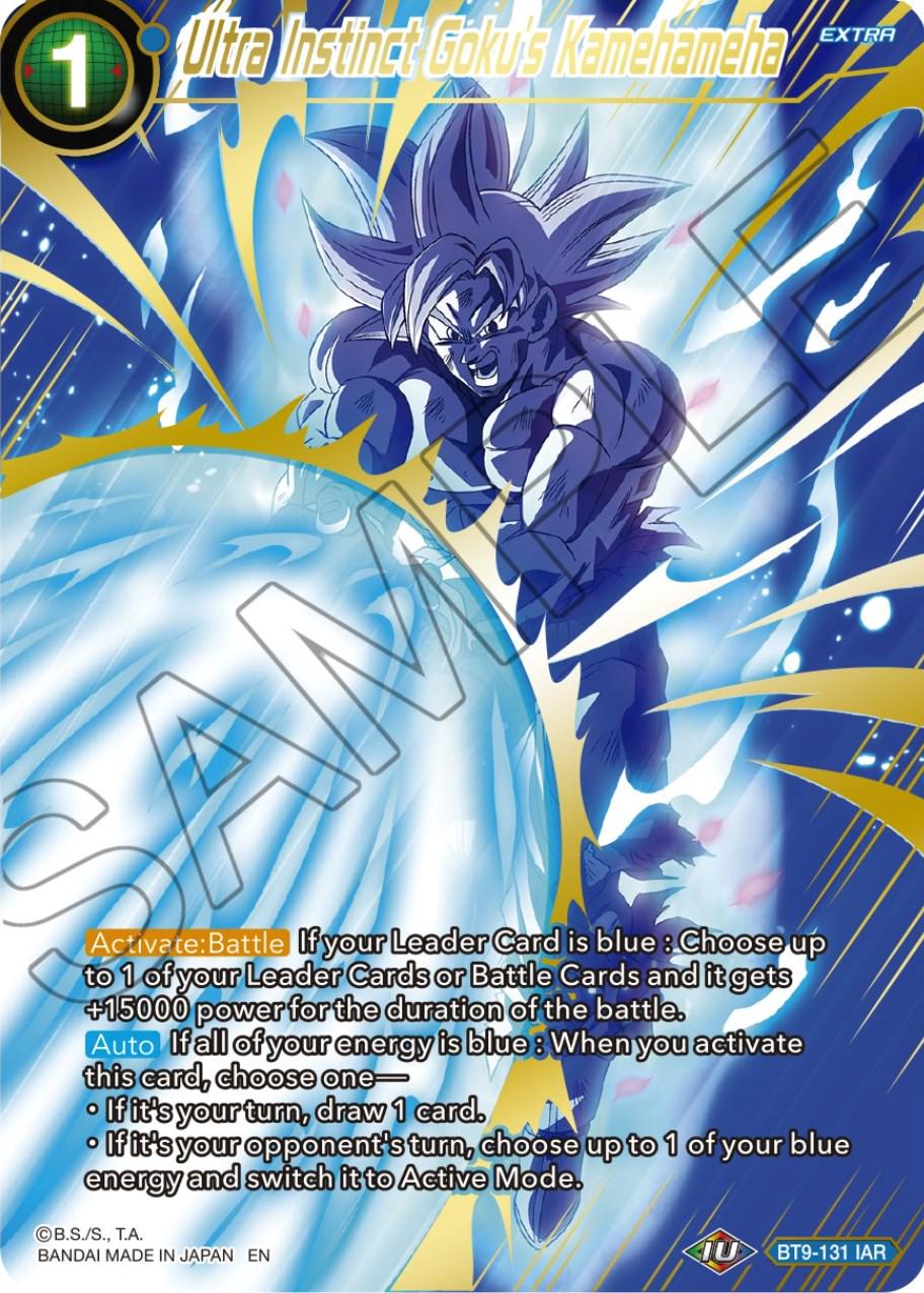 Ultra Instinct Goku's Kamehameha BT9-131