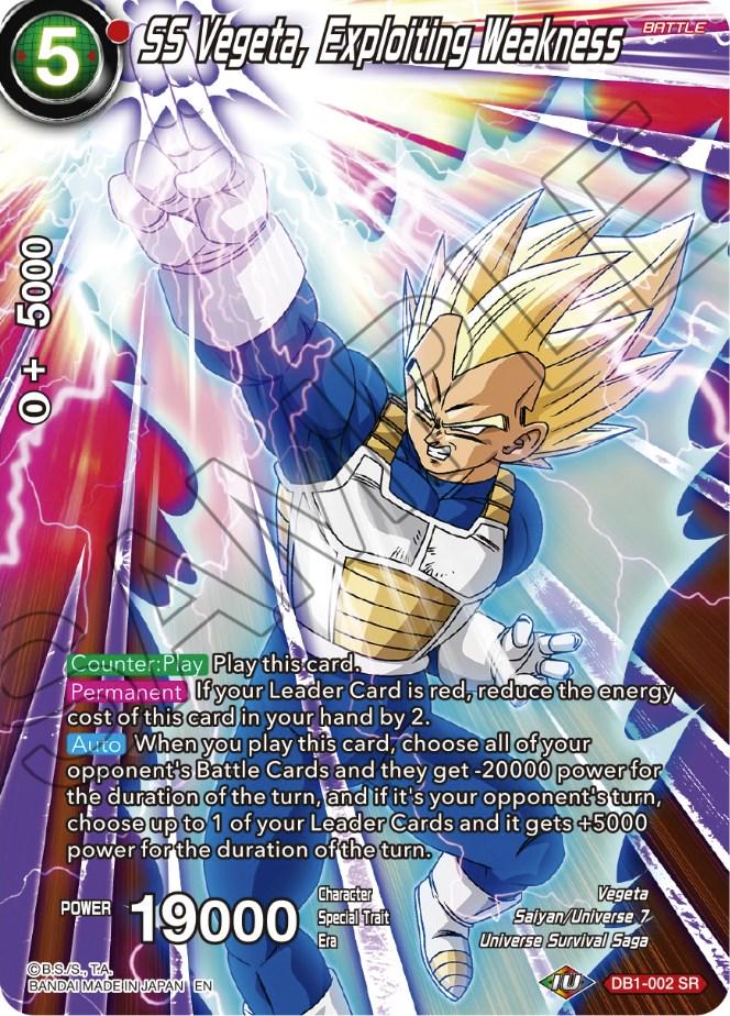 SS Vegeta, Exploiting Weakness DB1-002