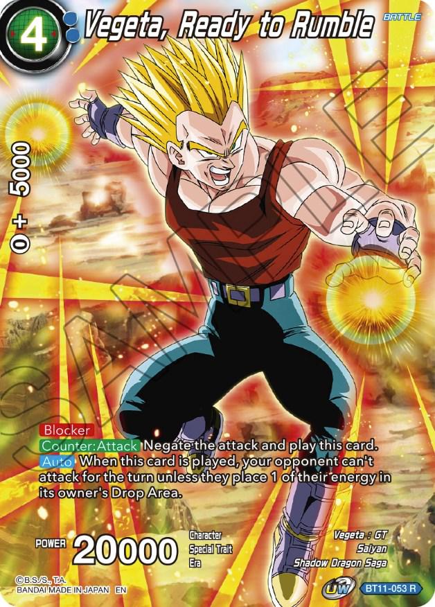 Vegeta, Ready to Rumble BT11-053