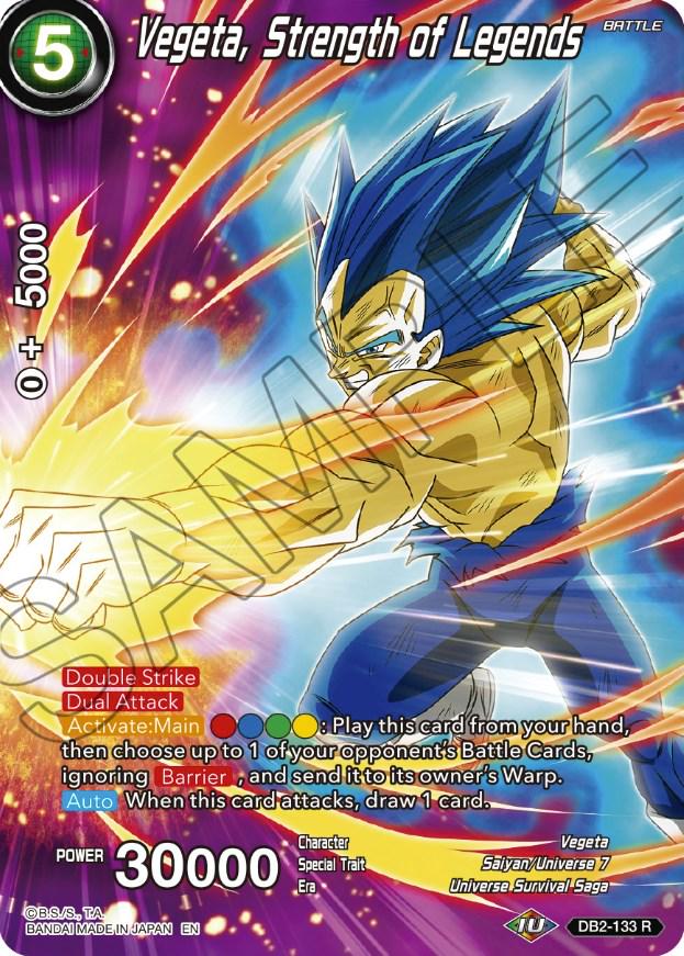 Vegeta, Strength of Legends DB2-133