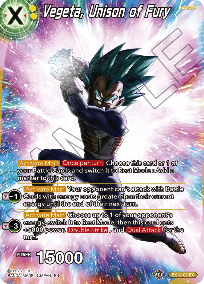 Vegeta, Unison of Fury EX12-02