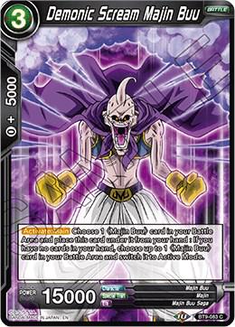 Demonic Scream Majin Buu BT9-083