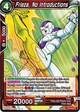 Frieza, No Introductions BT9-003
