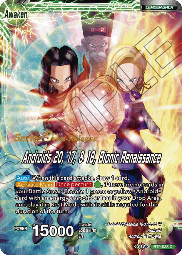 Android 20 // Androids 20, 17, & 18, Bionic Renaissance BT9-038
