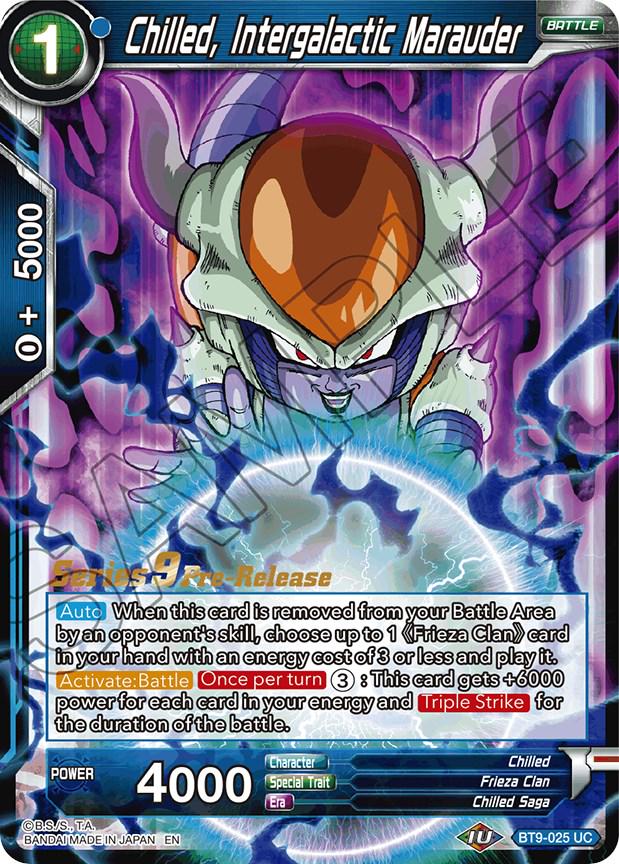 Chilled, Intergalactic Marauder BT9-025