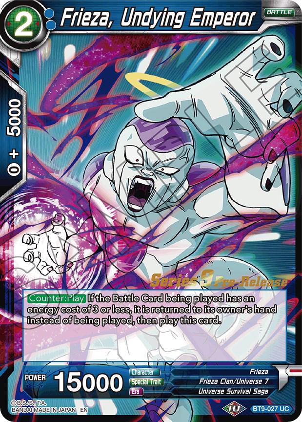 Frieza, Undying Emperor BT9-027