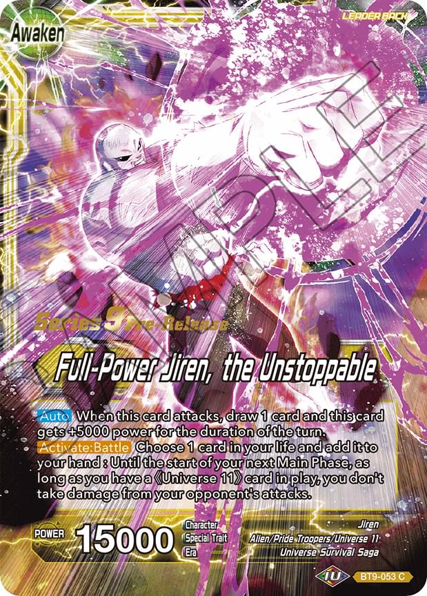 Jiren // Full-Power Jiren, the Unstoppable BT9-053