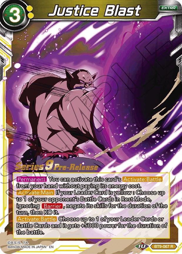 Justice Blast BT9-067