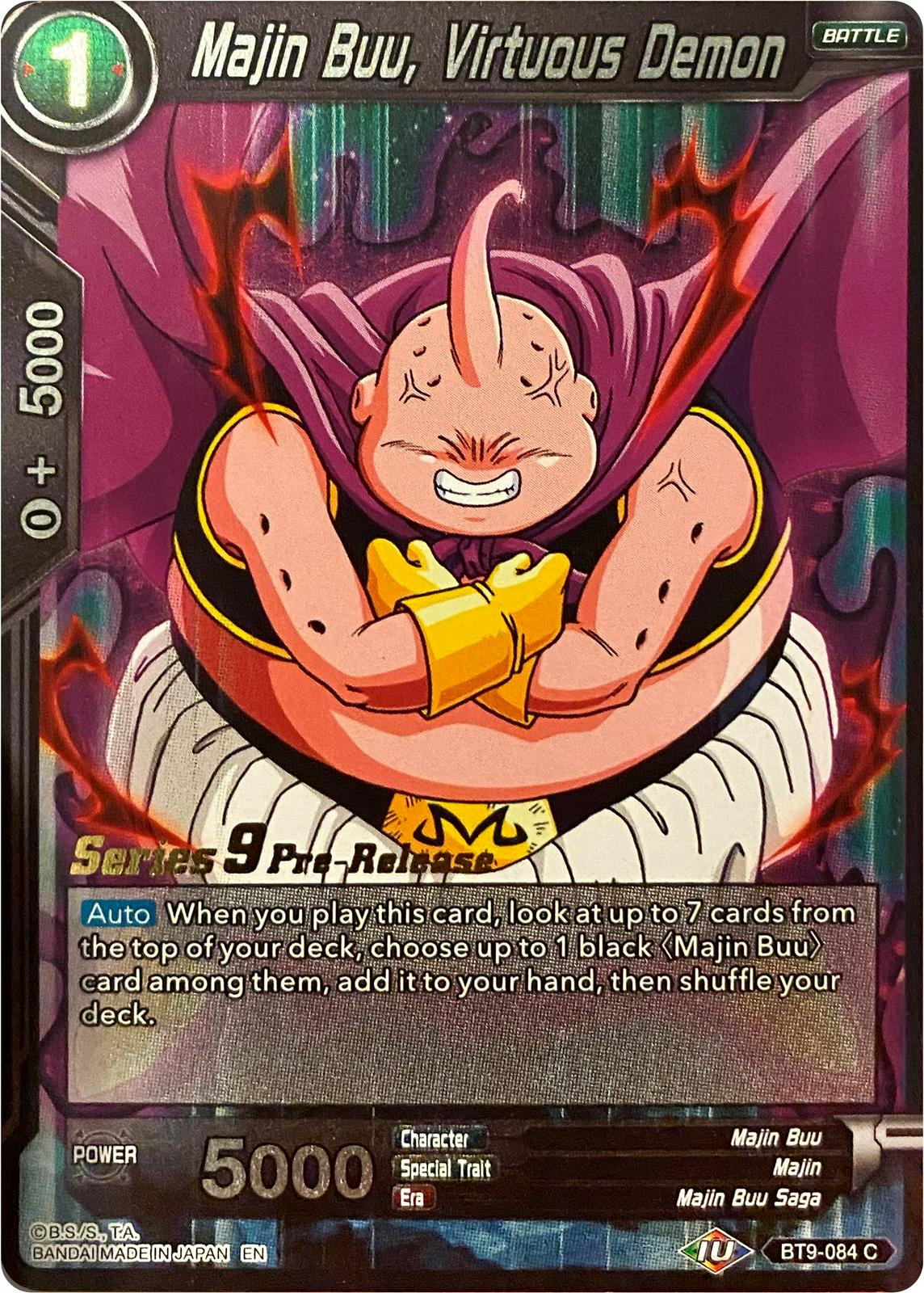 Majin Buu, Virtuous Demon BT9-084