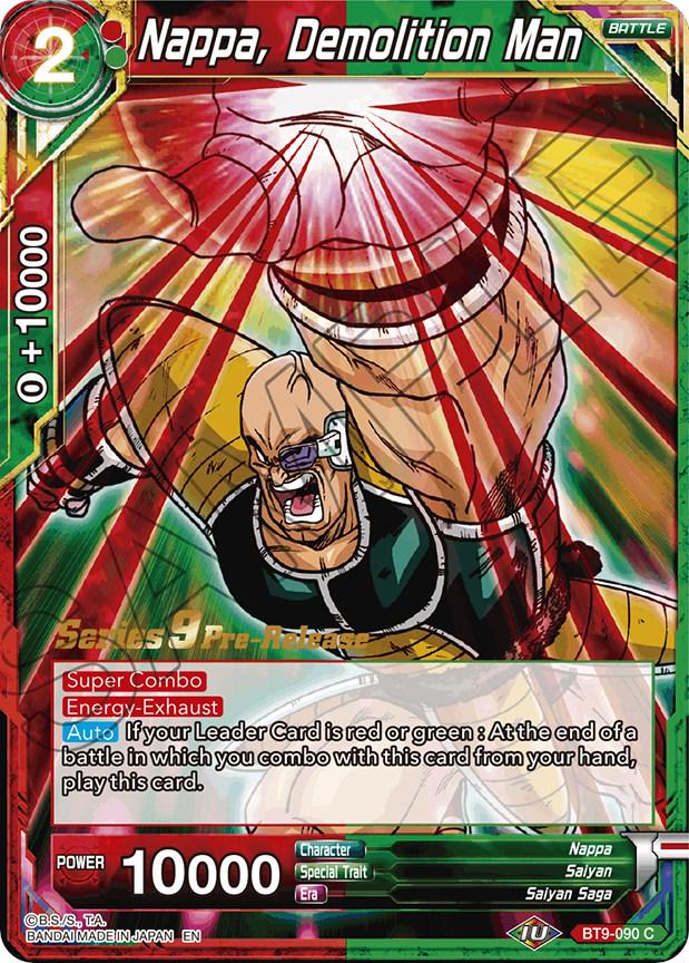 Nappa, Demolition Man BT9-090
