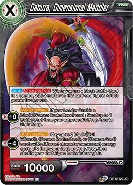 Dabura, Dimensional Meddler BT12-125
