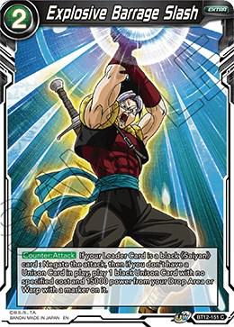 Explosive Barrage Slash BT12-151