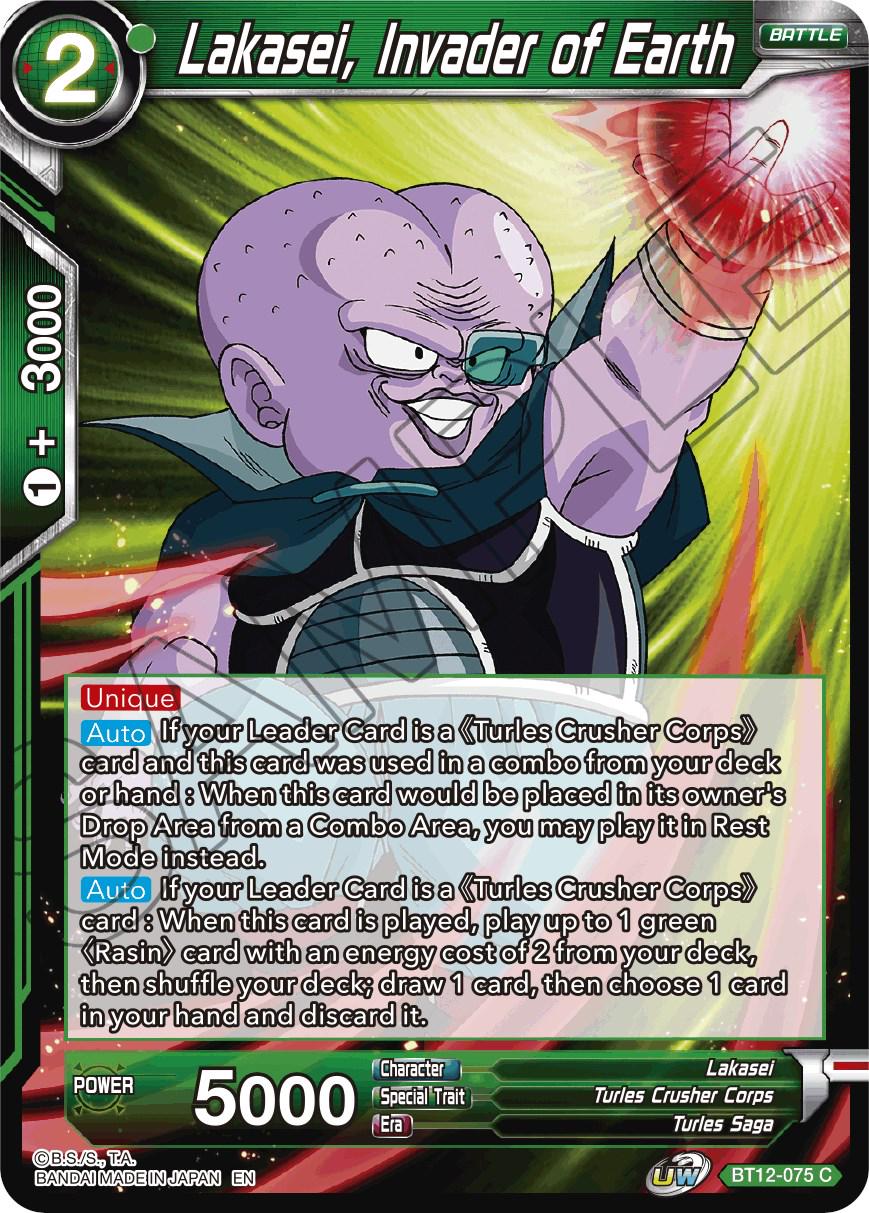 Lakasei, Invader of Earth BT12-075