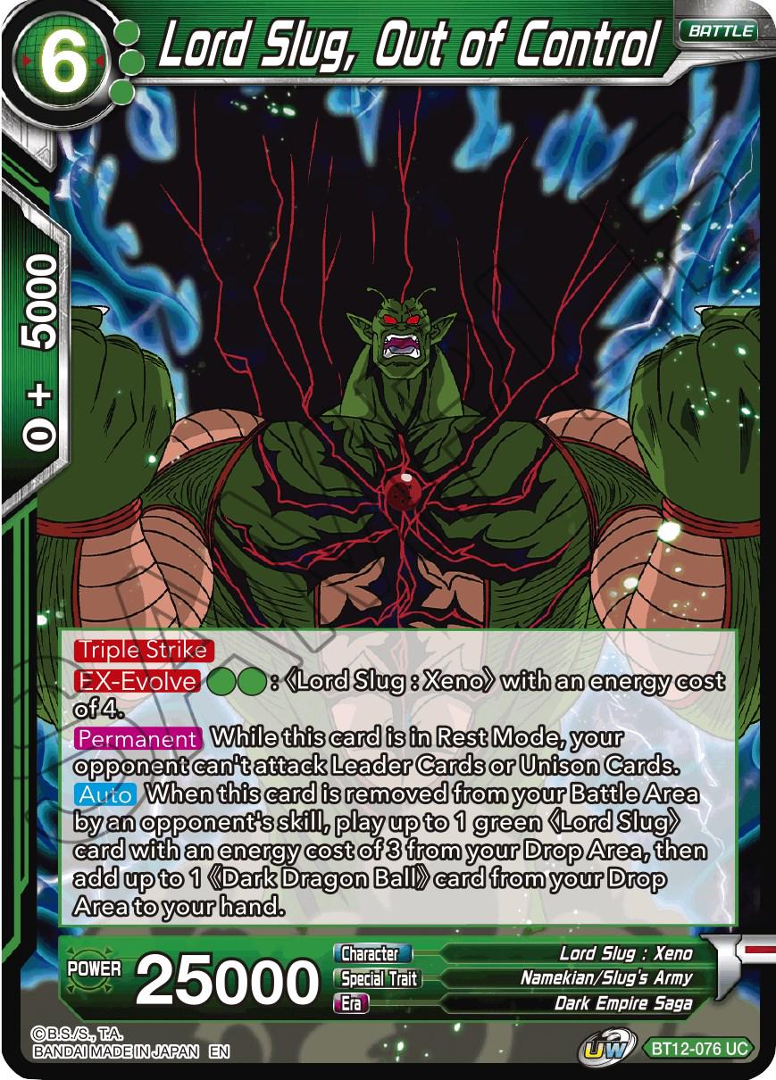 Lord Slug, Out of Control BT12-076