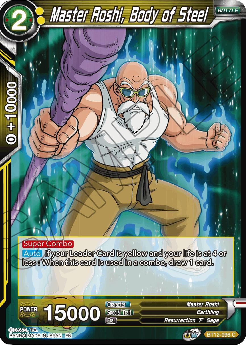 Master Roshi, Body of Steel BT12-096