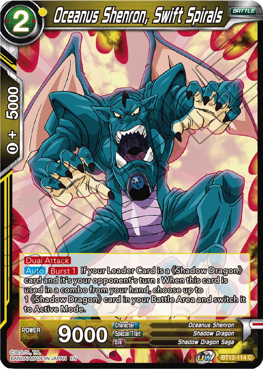 Oceanus Shenron, Swift Spirals BT12-114