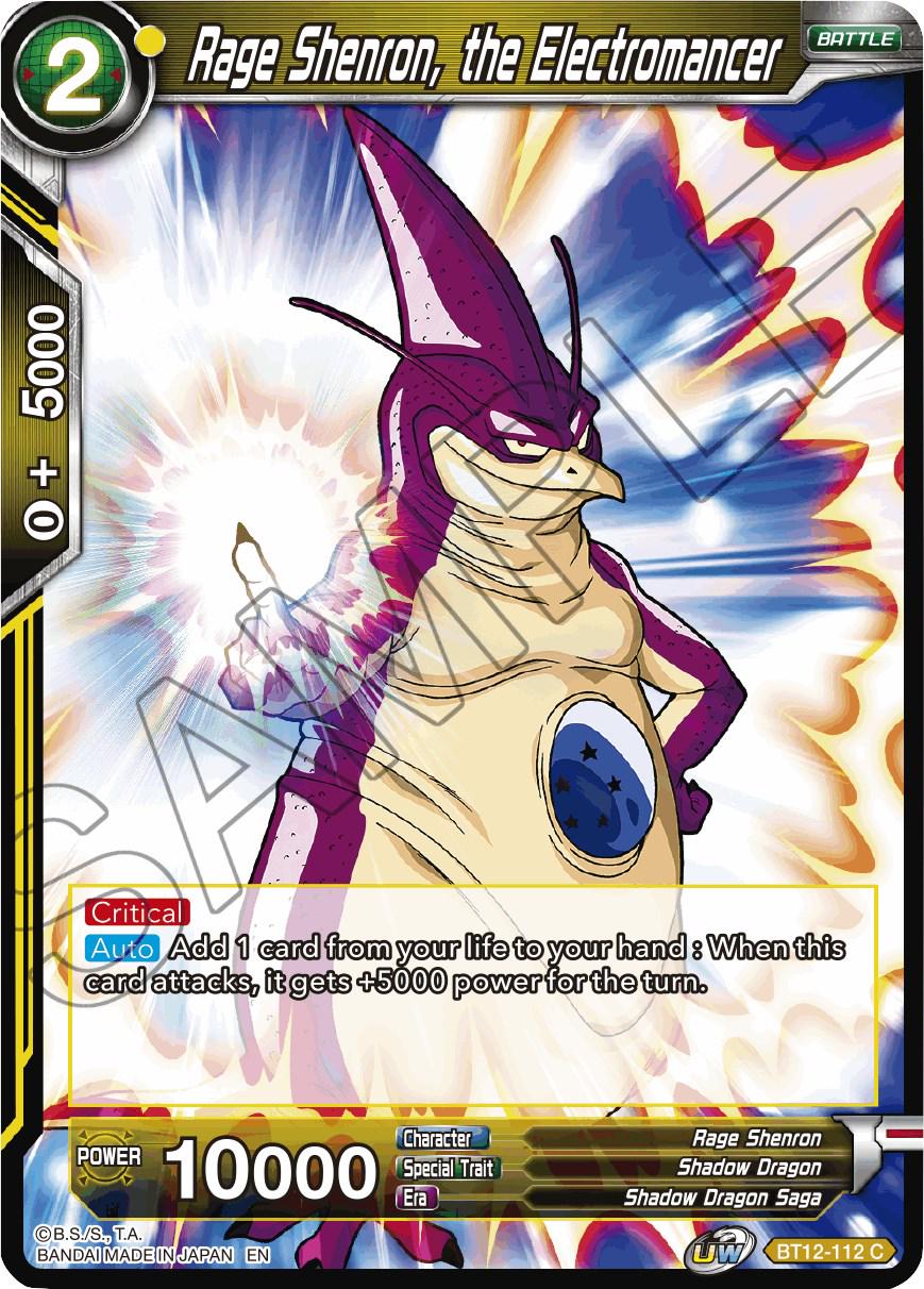 Rage Shenron, the Electromancer BT12-112