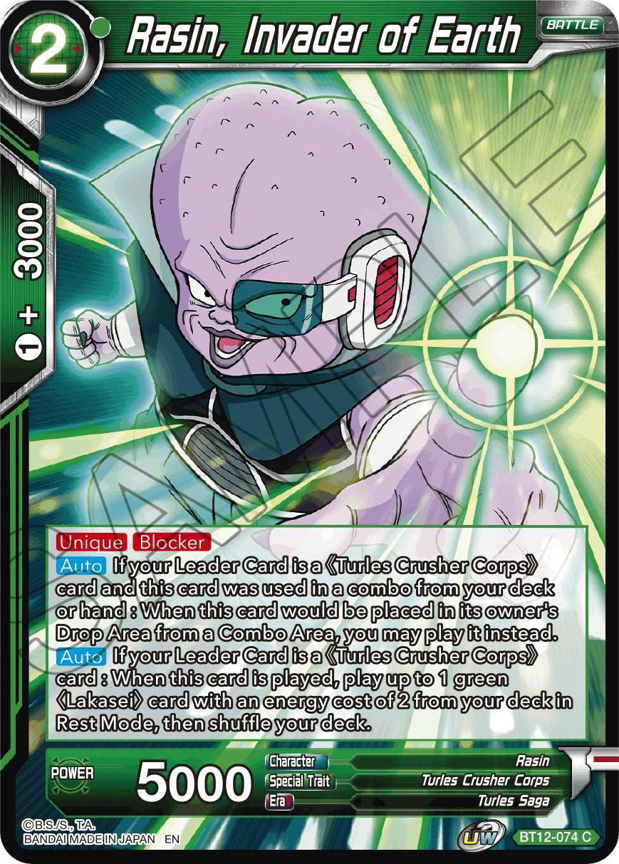 Rasin, Invader of Earth BT12-074