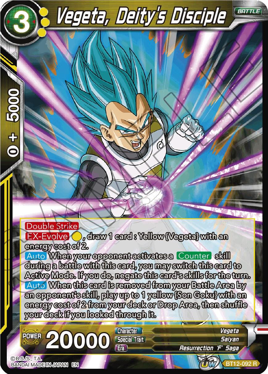 Vegeta, Deity's Disciple BT12-092