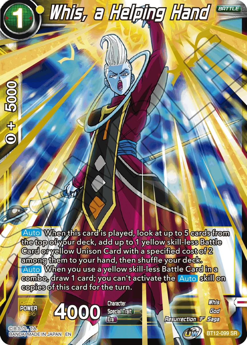 Whis, a Helping Hand BT12-099