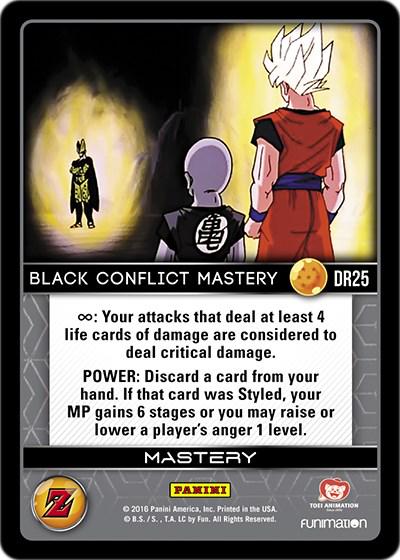 Black Conflict Mastery DR25