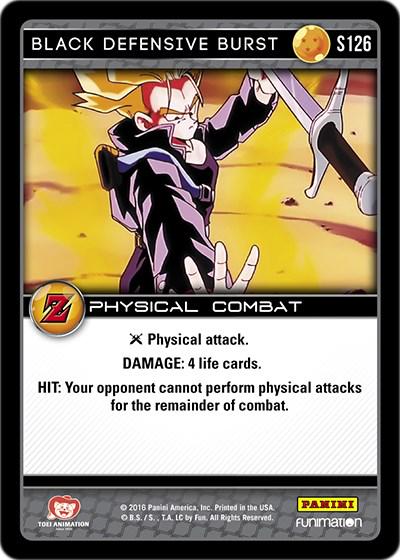 Black Defensive Burst S126