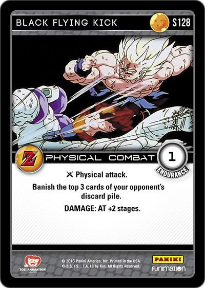 Black Flying Kick S128