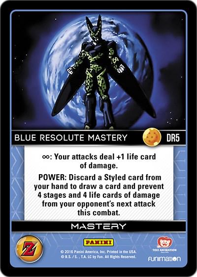 Blue Resolute Mastery DR5