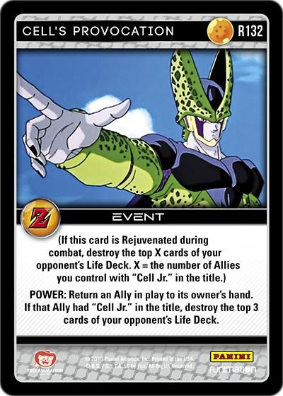 Cell's Provocation R132
