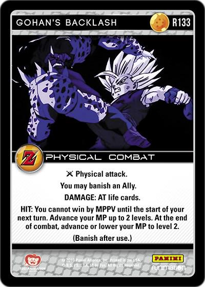 Gohan's Backlash R133