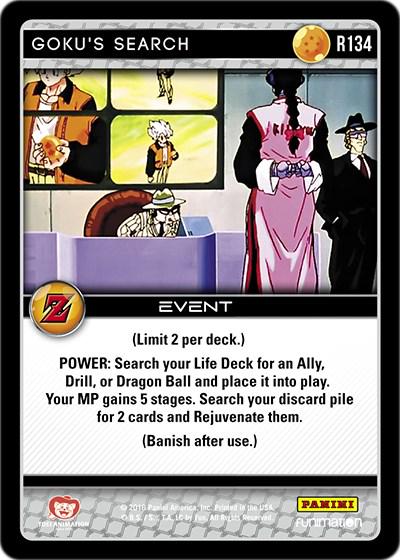 Goku's Search R134