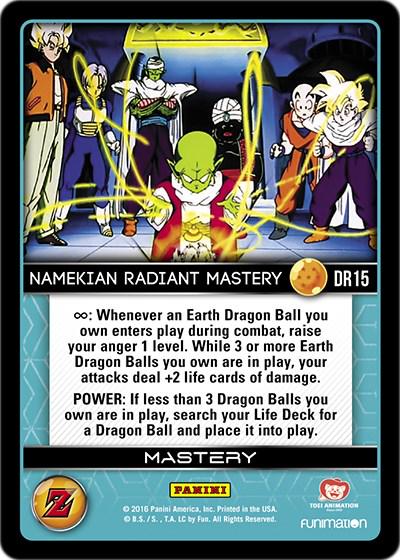 Namekian Radiant Mastery DR15