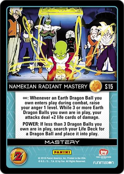 Namekian Radiant Mastery [High Tech Foil] S15