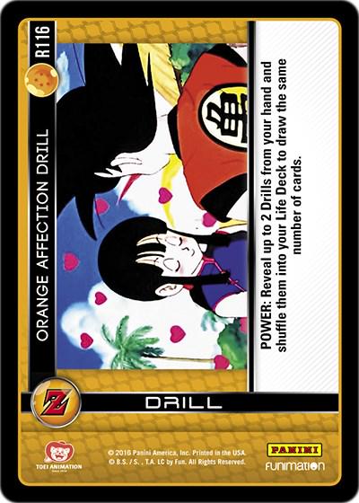 Orange Affection Drill R116