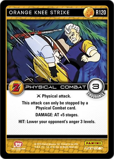 Orange Knee Strike R120