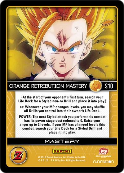 Orange Retribution Mastery [High Tech Foil] S10