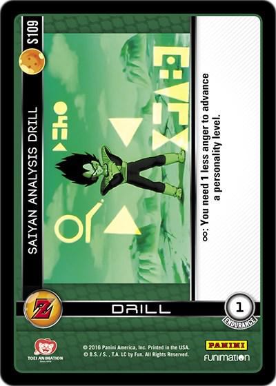 Saiyan Analysis Drill S109