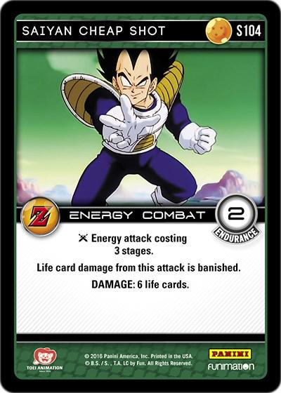 Saiyan Cheap Shot S104