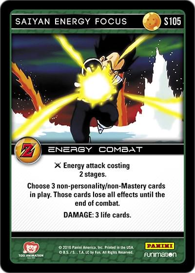 Saiyan Energy Focus S105