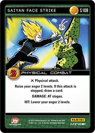 Saiyan Face Strike S108