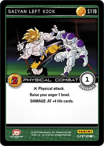 Saiyan Left Kick S119