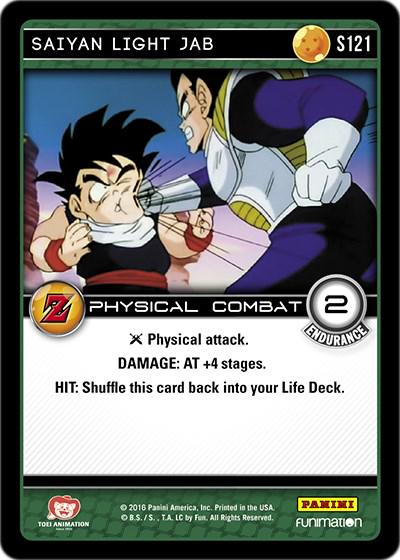 Saiyan Light Jab S121