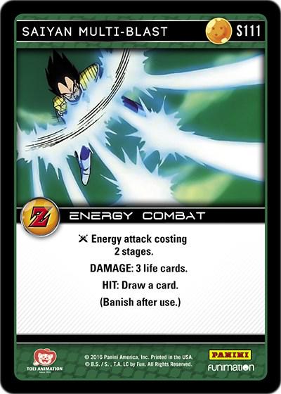 Saiyan Multi-Blast S111