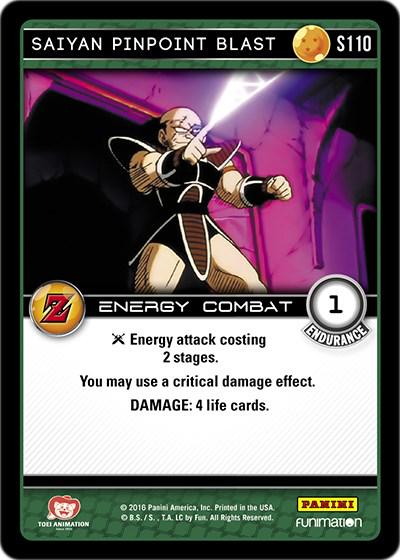 Saiyan Pinpoint Blast S110