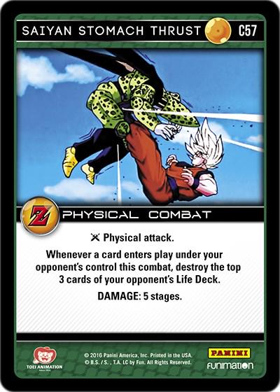 Saiyan Stomach Thrust C57