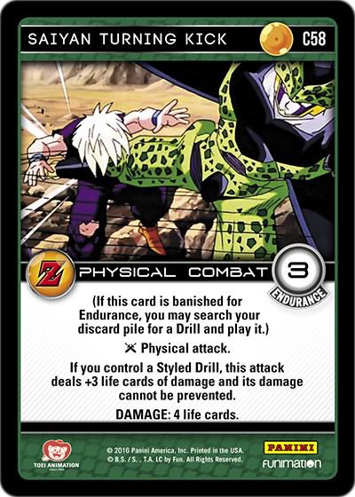 Saiyan Turning Kick C58