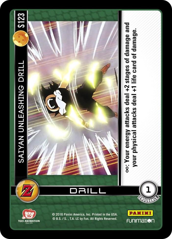 Saiyan Unleashing Drill S123