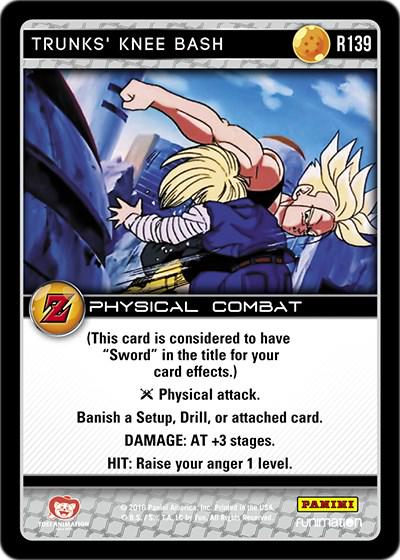 Trunks' Knee Bash R139